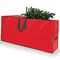 Christmas Tree Storage Bag, Stores 7.5 Foot Artificial Xmas Holiday Tree, Durable Waterproof Material, Protect Against Dust, Insects, and Moisture, Zippered Bag with Carry Handles, (Red)